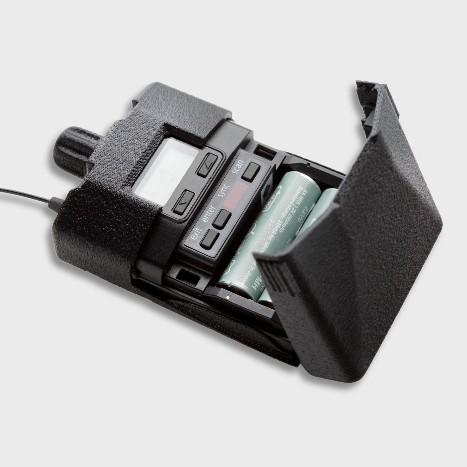CrabShell Protective Case for Shure P3RA Open Hatch