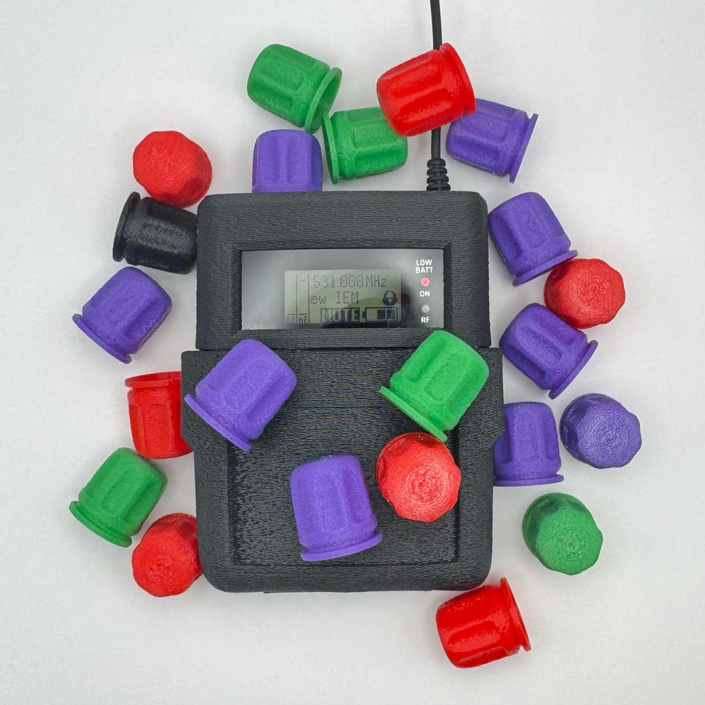 Sennheiser Crabhell IEM a  Multiple Color Knobs