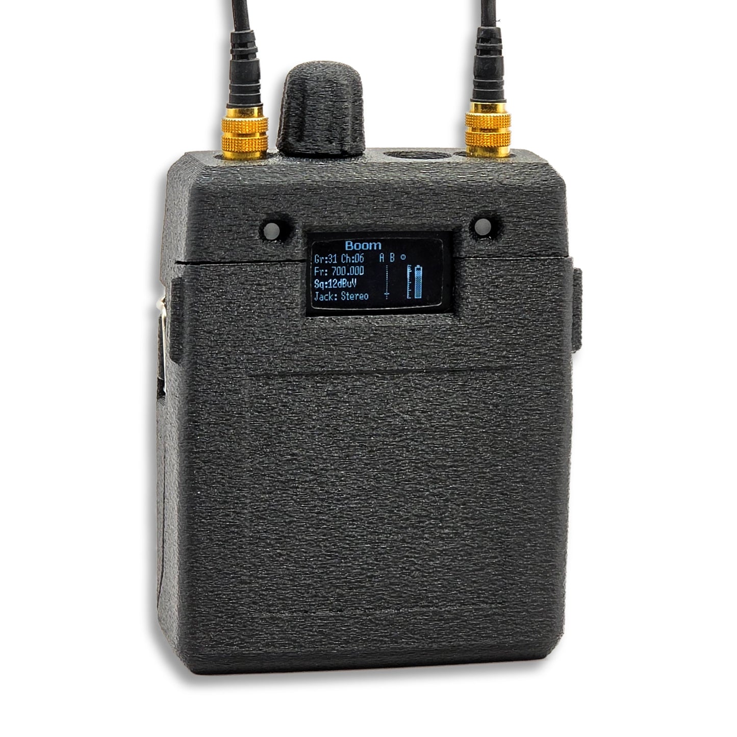 Wisycom MPR50 with CrabShell- front