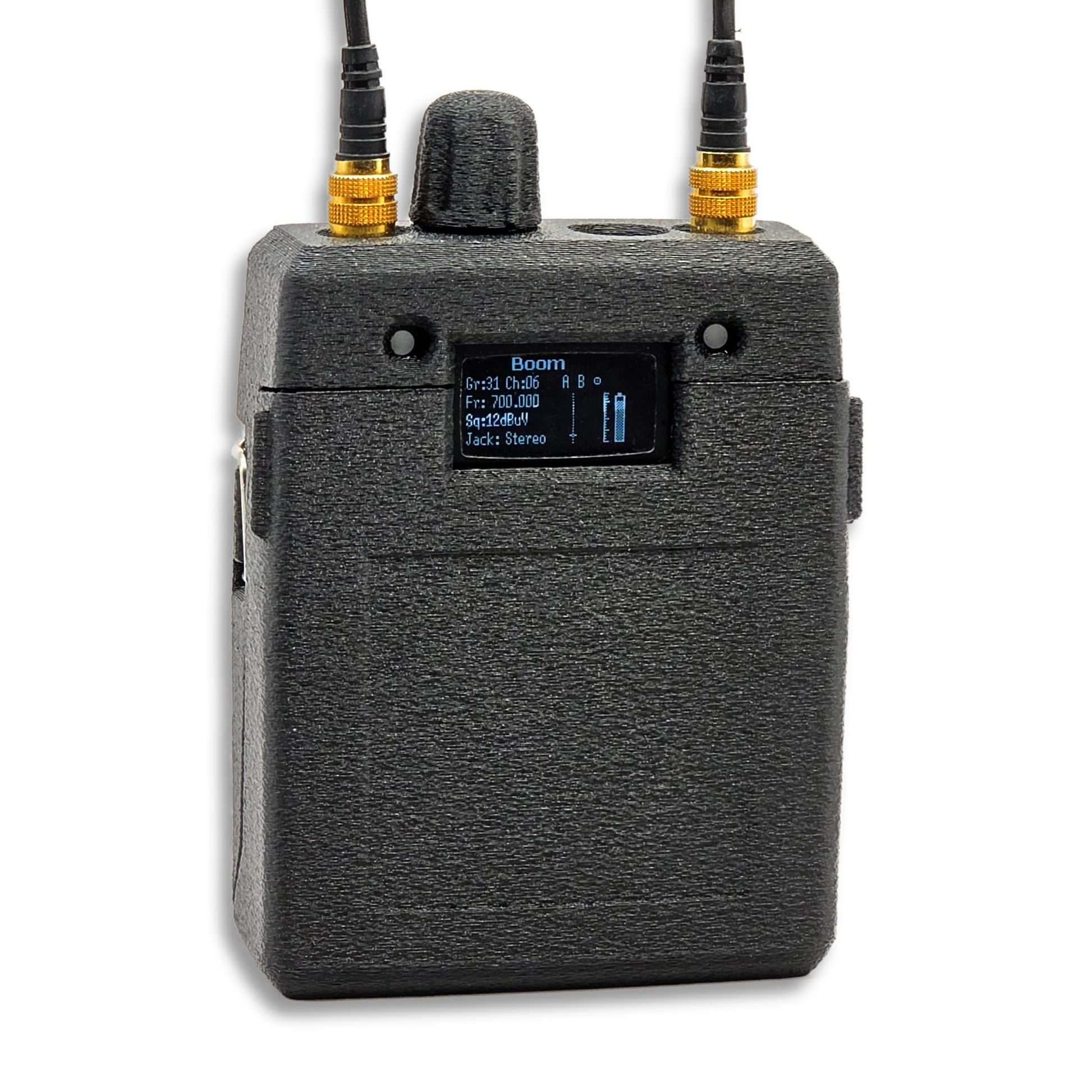 Wisycom MPR50 with CrabShell- front