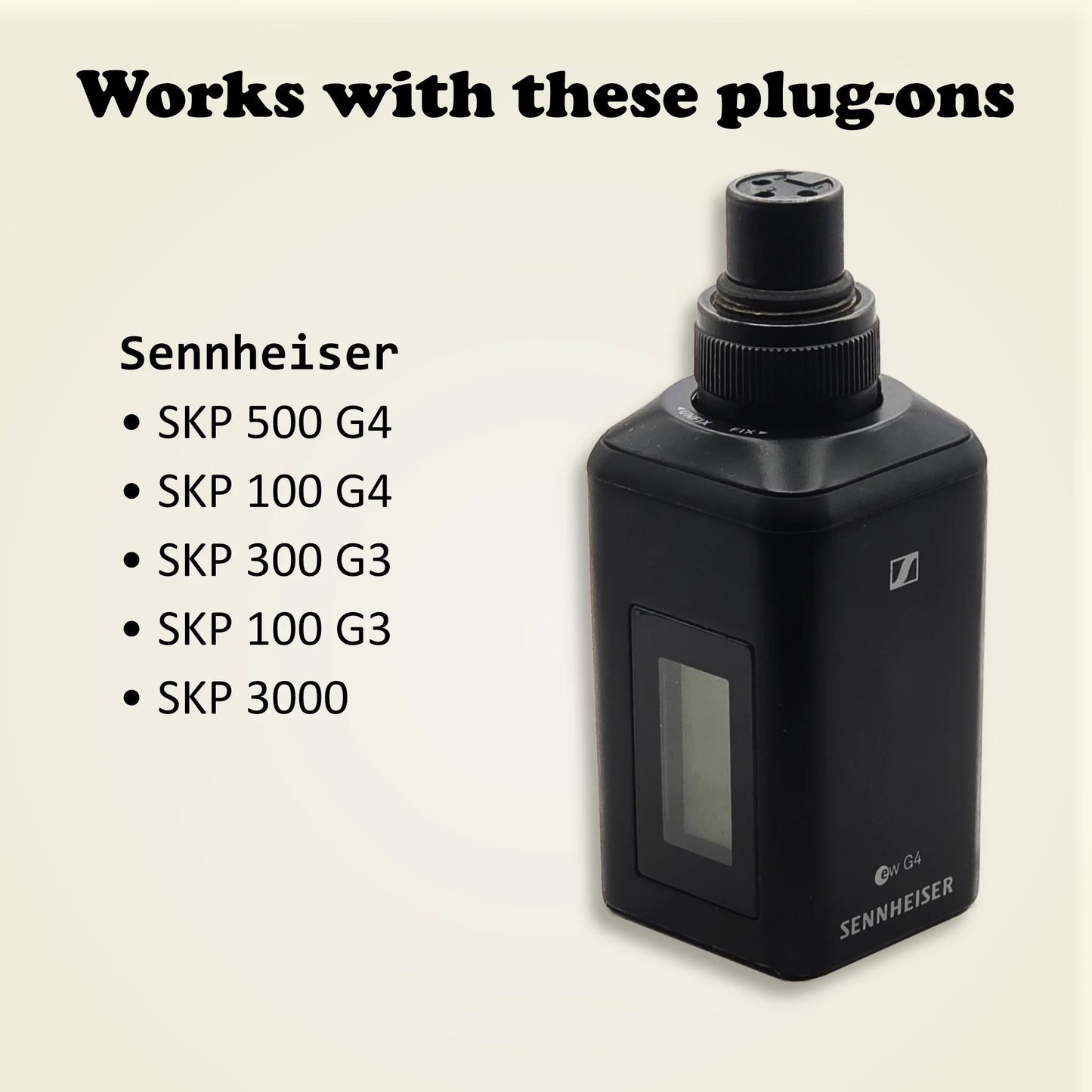 CrabShell Protective Case for Sennheiser SKP Plug-On