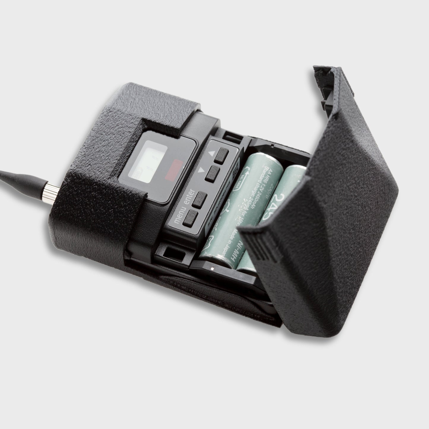 CrabShell Protective Case for Shure QLXD1 Open Hatch