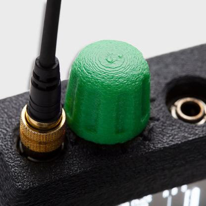 Wisycom MPR30 with a CrabShell Knob - Green