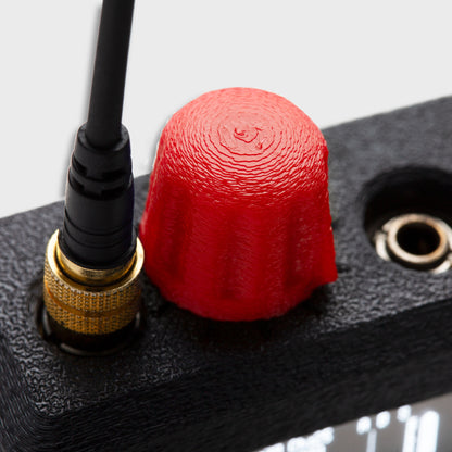 Wisycom MPR30 with a CrabShell Knob - Red